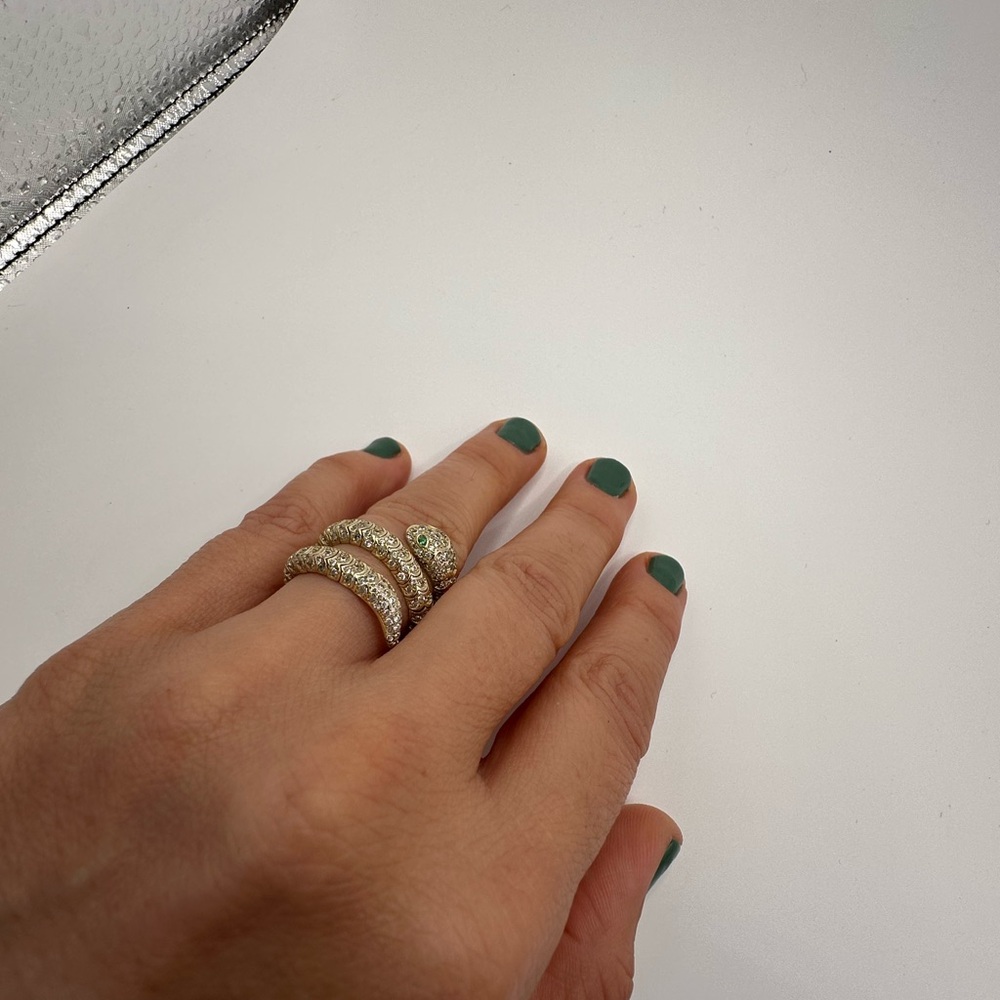 Snake 925 ring. Size 7 - Picture 3 of 5